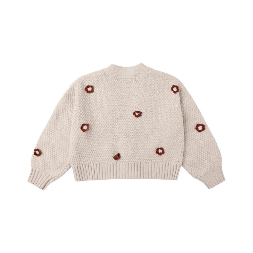 Rylee & Cru Girls  Boxy Crop Cardigan